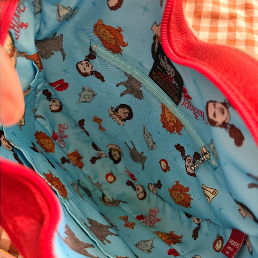 NWOT Harvey’s Wizard of Oz Tin Man Sweetheart Bag - Picture 2 of 6